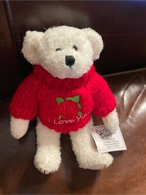 "I Love You" Berkeley Bear 9"